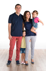 Obraz premium Family in studio