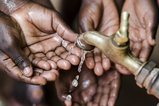Health Symbol - Water Scarcity in African Countries