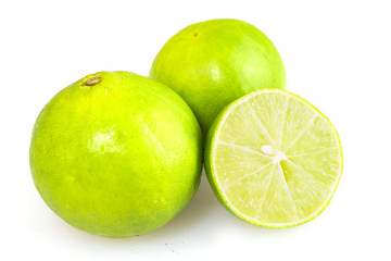 Asia fresh green lemon cutting group