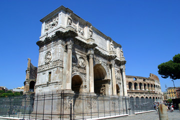 Obraz premium Italia,lazio,Roma, Arco di Costantino.
