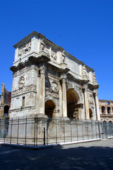 Obraz premium Italia,lazio,Roma, Arco di Costantino.