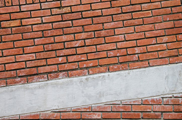 old red brick wall