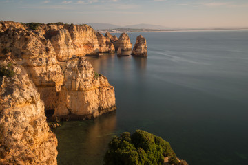 Fototapeta na wymiar Wunderschöne Küste in der Algarve, Portugal