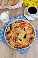 vegetable omelet