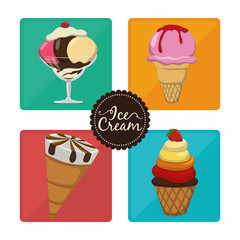 Ice cream design 
