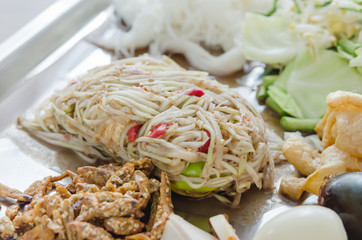 spicy papaya salad