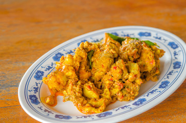 Stir fried chicken