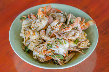 Stir fried Crab