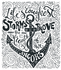 Nautical Lettering
