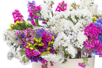 Dry Statice flowers