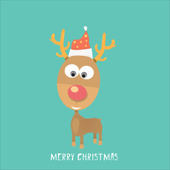 vector Christmas reindeer