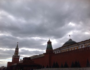 Obraz premium московский кремль 