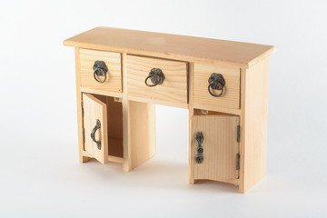 decorative wooden bureau
