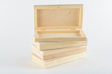 decorative wooden caskets
