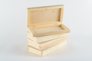 decorative wooden caskets

