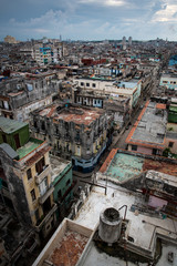 City scape of Havana capitol of Cuba