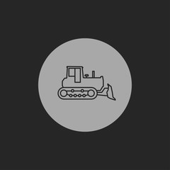 bulldozer icon