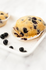 Blueberry muffins