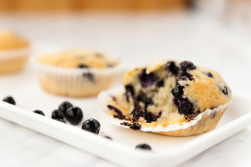 Blueberry muffins