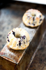 Blueberry muffins