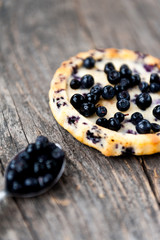 Blueberries tart
