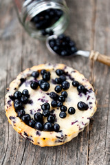 Blueberries tart