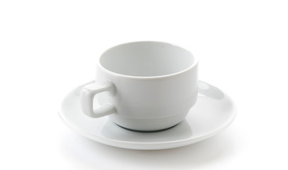 empty cup of coffee or mug