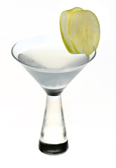 Cocktail on white
