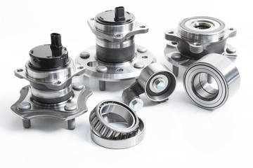 Group Friction bearings and rollers (automobile components) for the engine and chassis suspension