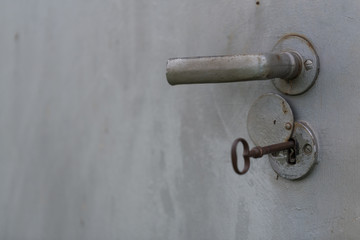 Naklejka premium Schloss und Schlüssel