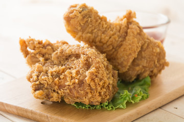fried crispy chicken