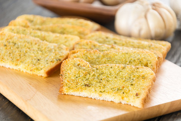 crispy bread garlic