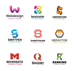 Letters illustrations Design