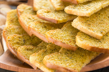 crispy bread garlic