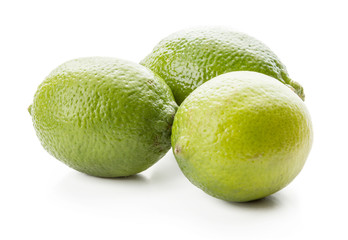 Fresh Red apples isolated on white background