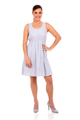 Naklejka premium young woman posing