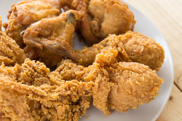 fried crispy chicken