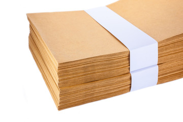 Stack  Paper envelopes