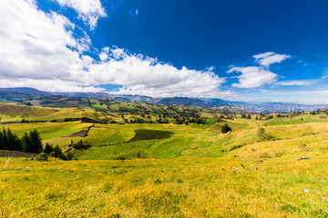 Fototapeta premium Andean landscape south america