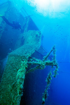 Zenobia Ship Wreck near Paphos, Cyprus