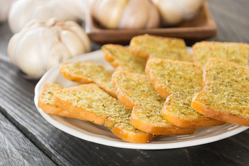 crispy bread garlic