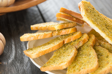 crispy bread garlic