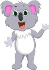 cute koala cartoon