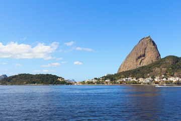 Mountain Sugarloaf from Botafogo, Rio de Janeiro, Brazil