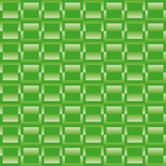 Abstract pattern with green geometric shapes
