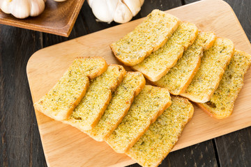 crispy bread garlic