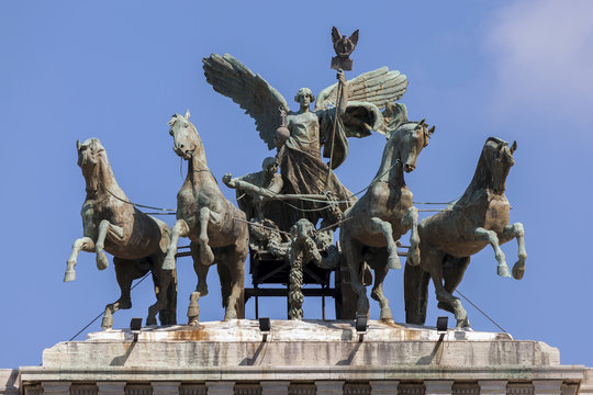 Quadriga of the Palace of Justice, Rome, Italy