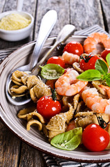 Brown pasta