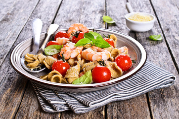 Brown pasta