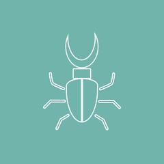 Fototapeta premium Bug icon